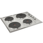 Nordmende 60CM 4 Zones Solid Plate Electric Hob Stainless Steel | HE62IX