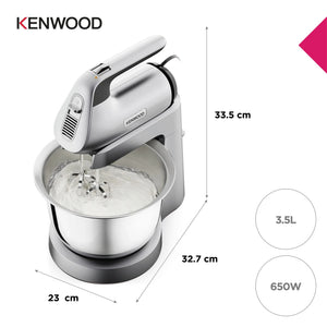 Kenwood Titanium Chef Baker Stand Mixer | KVC65.001WH