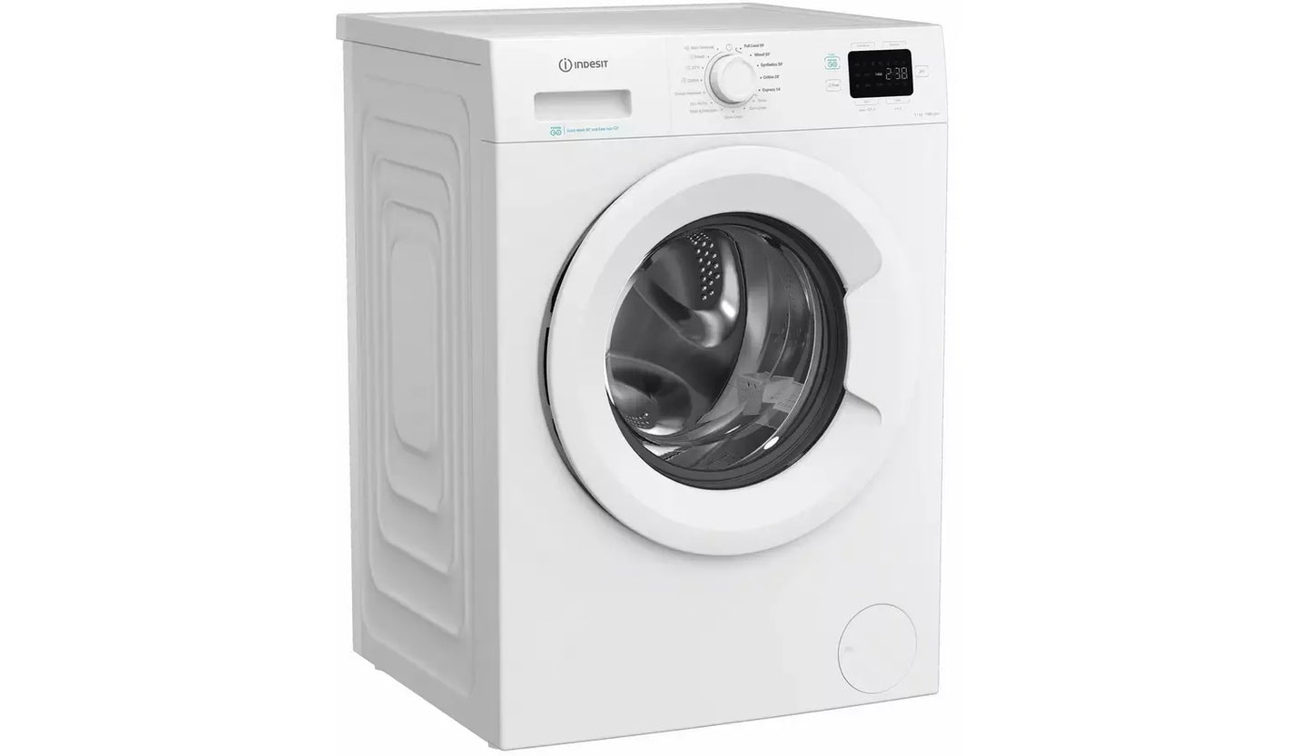 Indesit 11KG 1400 Spin Washing Machine | IP1146PUSH&GOUK – White