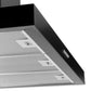 Luxair 60cm Flat Cooker Hood Black | LA-60-FLT-BLK