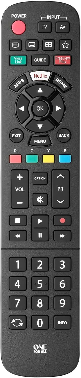 One For All Panasonic TV Replacement Remote Control | URC4914