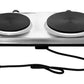Russell Hobbs 2 Zone Electric Mini Hob – Stainless Steel | 15199
