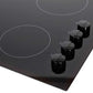 NordMende B/I 60cm 4 Zone Frameless Ceramic Hob Plastic Knobs | HCP604FL