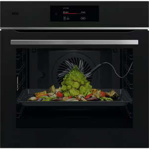 AEG 7000 Series MealAssist Electric Single Oven Matt Black | TE7PB731AT