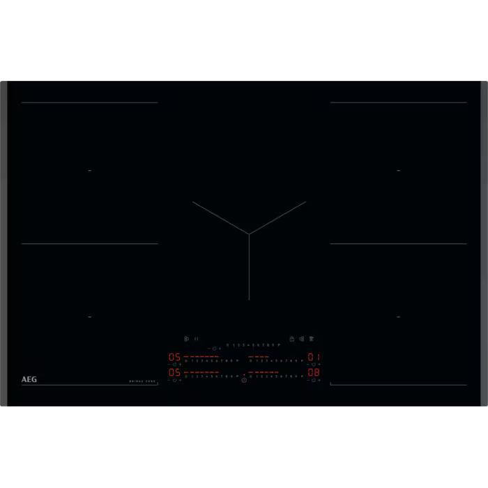 AEG 80cm Induction Hob Black | TK85IM00FB