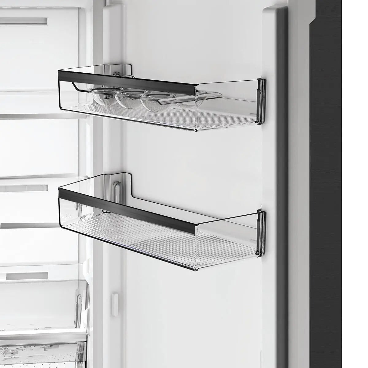 Freezer Back Side Whirlpool Side-By-Side American Fridge Freezer Black | WHG26513XK4UK