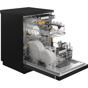 Whirlpool 15 Place Setting Freestanding Dishwasher Black | W8FHS61BSUK