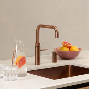 Quooker PRO3 Fusion Square Rose Copper | 3FSRCO