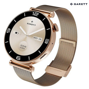 Garett Rose Gold Ladies' Smartwatch | ROSE GOLD MESH