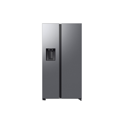 Samsung Series 6 Total No Frost, American Fridge Freezer, Silver | RS70F64KETEU
