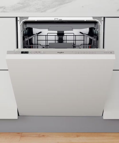 Whirlpool 6th Sense Built in Dishwasher | WIC3C33PFEUK