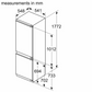NEFF N30  Integrated 60/40 Fridge Freezer - Fixed Hinge |  KI7861FE0G