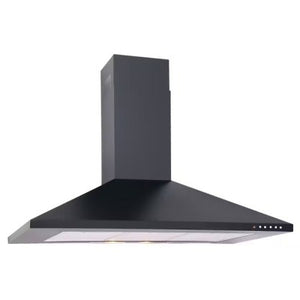 Luxair 100cm Premium Chimney Hood | LA-100-STD-BLK