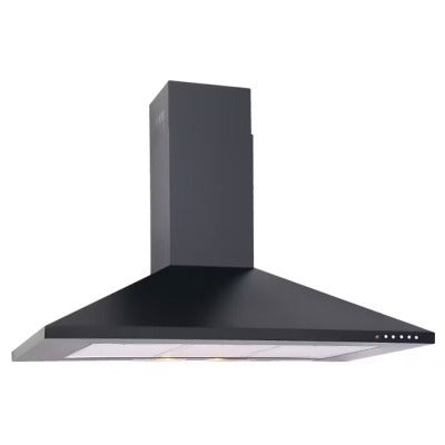 Luxair 100cm Premium Chimney Hood | LA-100-STD-BLK