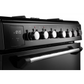 Rangemaster Classic 60cm Dual Fuel Cooker Black & Chrome | CLA60DFFBL/C