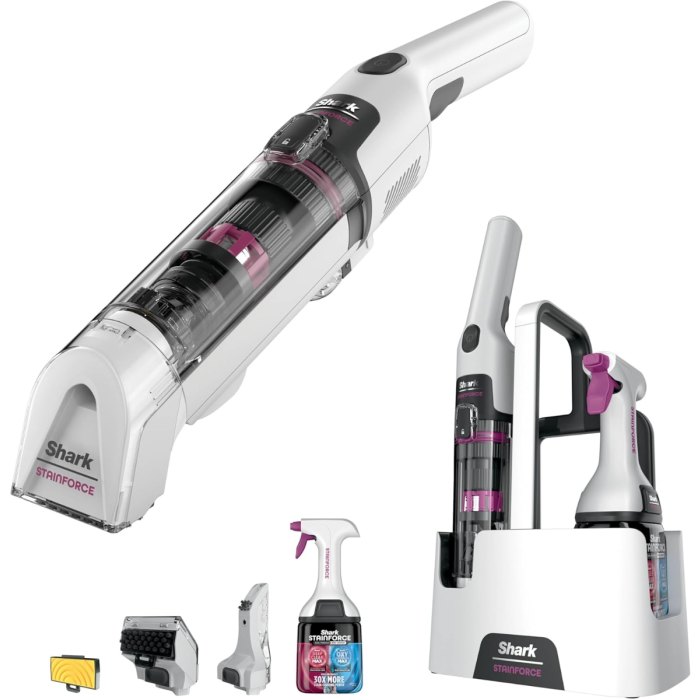 Shark StainForce  Cordless Spot Cleaner, White | HX100UKT