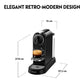 De'Longhi Citiz Nespresso Coffee Machine, Black | EN167B