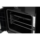 Rangemaster Classic 60cm Dual Fuel Cooker Black & Chrome | CLA60DFFBL/C