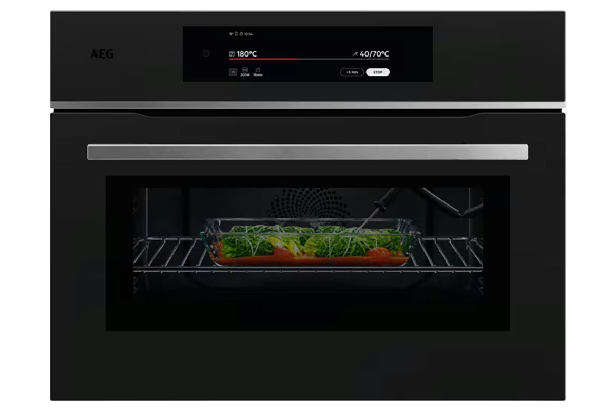 AEG 9000 Series ProAssist 3000W Built-in Microwave Oven Matt Black | TK9NK821T