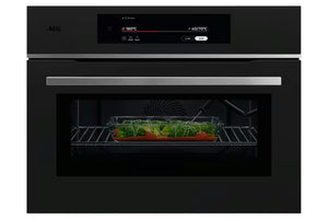 AEG 9000 Series ProAssist 3000W Built-in Microwave Oven Matt Black | TK9NK821T