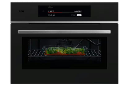AEG 9000 Series ProAssist 3000W Built-in Microwave Oven Matt Black | TK9NK821T