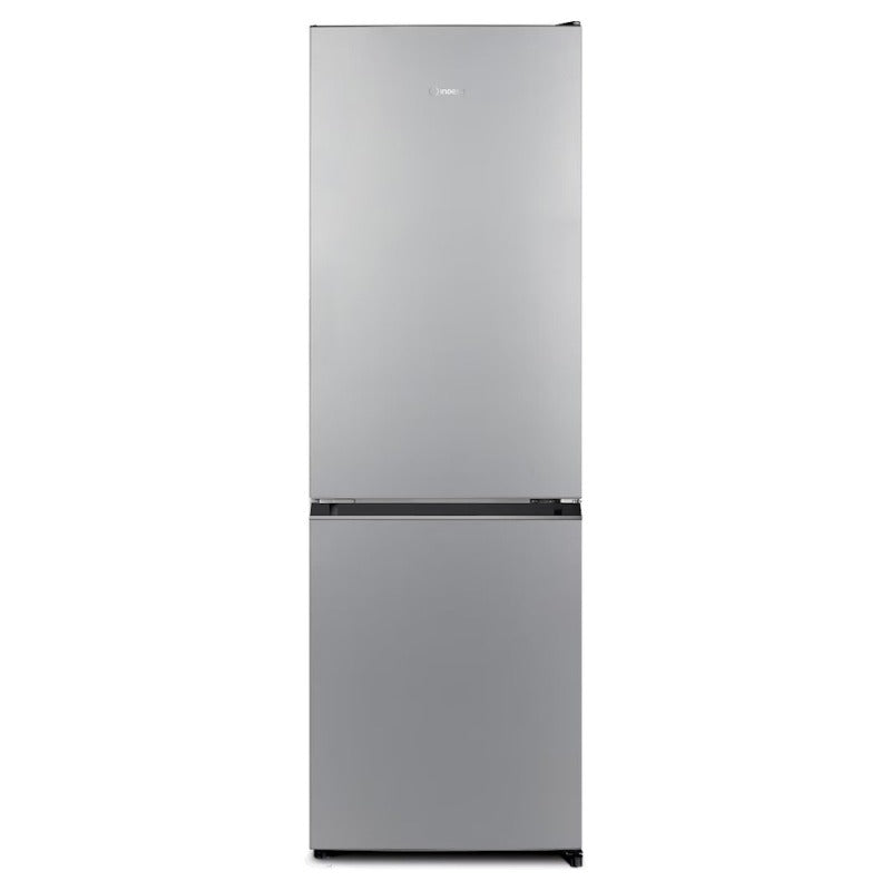 INDESIT  FROST FREE FRIDGE FREEZER - SILVER | INK25322S4UK
