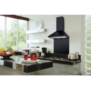 Luxair 100cm Premium Chimney Hood | LA-100-STD-BLK