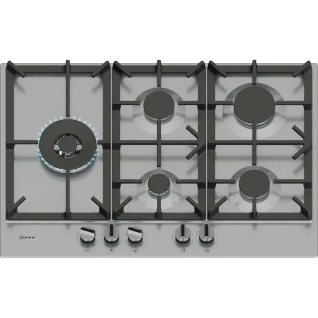 Neff N70 75cm 5 Burner Gas Hob Stainless Steel | T27CIS8N0