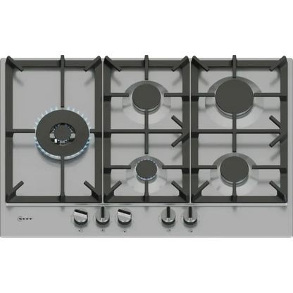 Neff N70 75cm 5 Burner Gas Hob Stainless Steel | T27CIS8N0