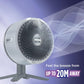 Shark FlexBreeze Tablemate Portable 11.8" Desk Fan - Winter Fog | FA150UK