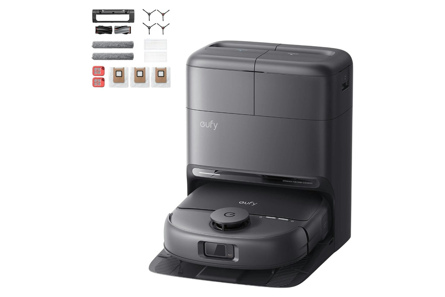 Eufy Robot Vacuum C28A Omni with Accessory Kit | T211AV10