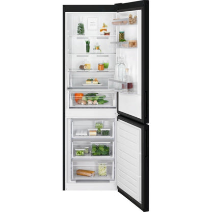 Electrolux 600 Series Twin Tech Freestanding Fridge Freezer Black | LNT6ME33K0