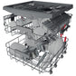 Whirlpool 6th Sense Built in Dishwasher | WIC3C33PFEUK