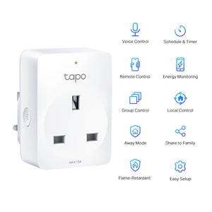 TPLink Tapo Smart Socket Energy Monitor | P1104PK