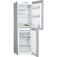 Bosch Series 2 Free-Standing Fridge-Freezer Stainless Steel Look | KGN34NLEAG