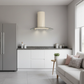 Luxair 90 cm Curved Glass  Wall Mounted Cooker Hoods | LA-90-CVD-IV