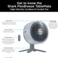 Shark FlexBreeze Tablemate Portable 11.8" Desk Fan - Winter Fog | FA150UK