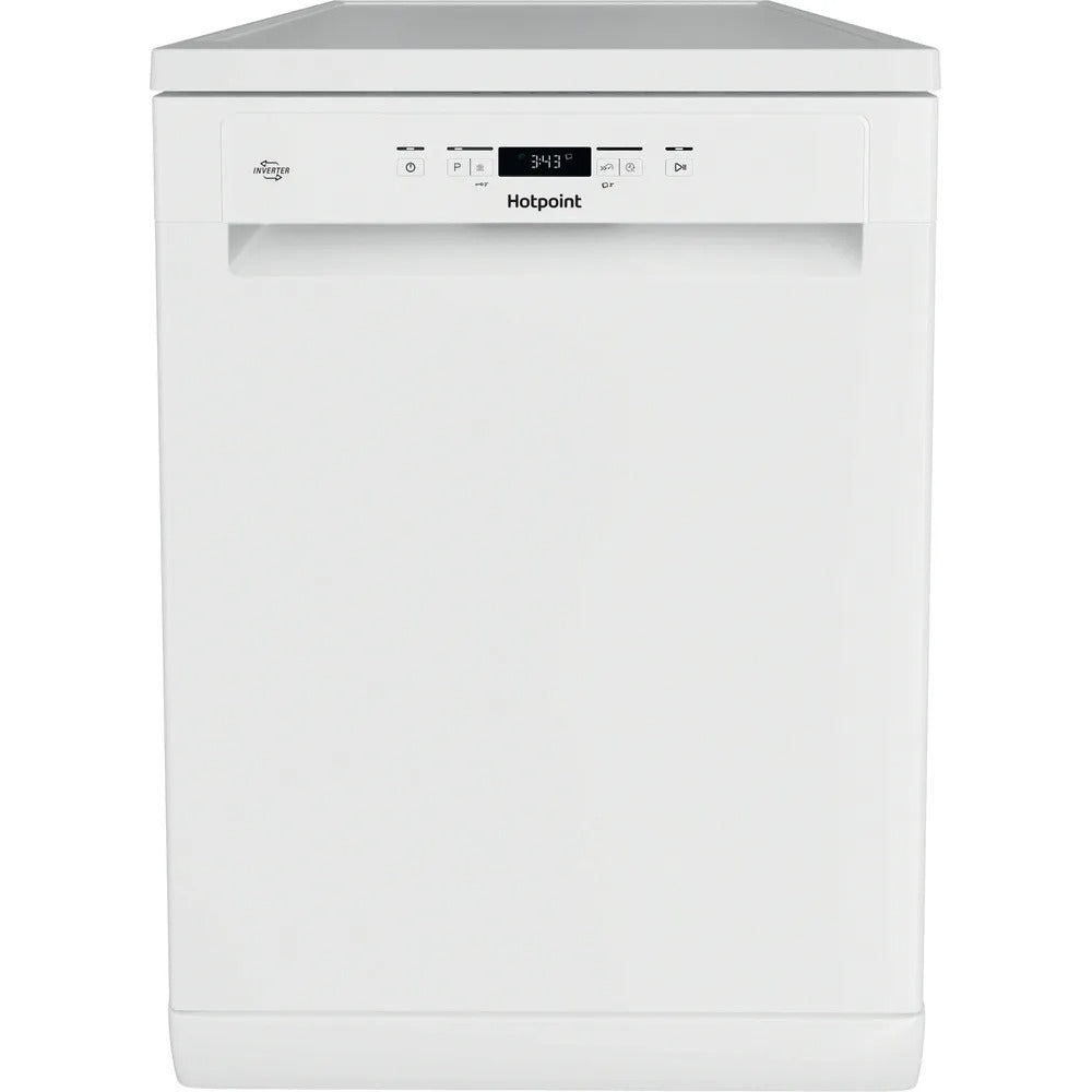 Hotpoint Freestanding Full Size Dishwasher with Rapid Wash White | HP2FFC14BN6WUK