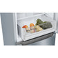 Bosch Series 2 Free-Standing Fridge-Freezer Stainless Steel Look | KGN34NLEAG