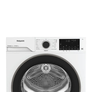 Hotpoint 9kg Heat Pump Tumble Dryer with Pet-Hair Care- White | HHDW90WWIRE