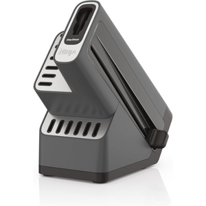 Ninja Foodi StaySharp Knife Block with Integrated Sharpener – Deluxe 14-Piece Set | Silver/Black | K32014EUUK
