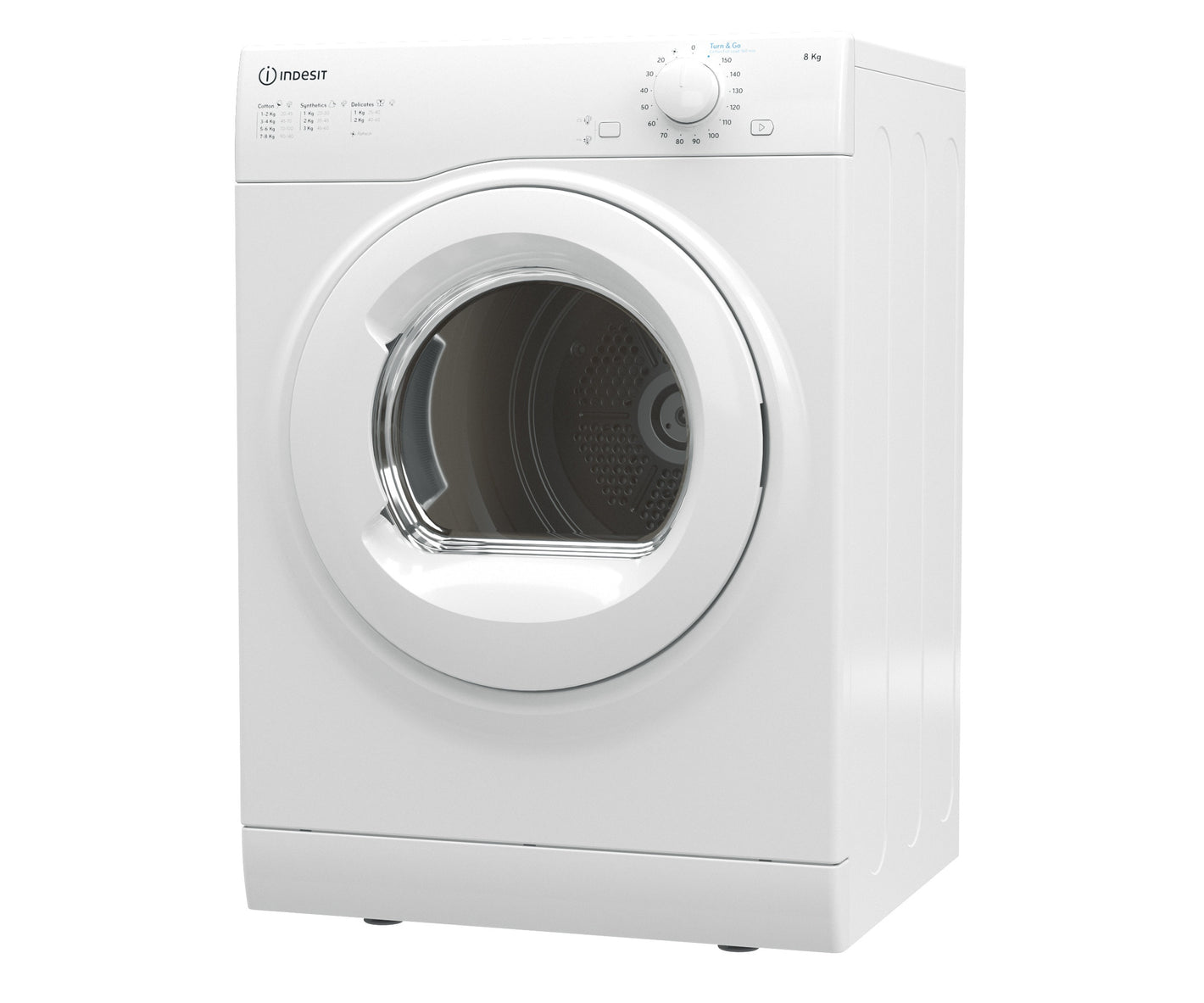 Indesit 8KG Freestanding  Vented Tumble Dryer| I1D80WUK