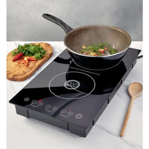 Judge Double Induction Hob - Black | JEA92