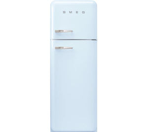 Smeg 70/30 Fridge Freezer Pastel Blue | FAB30RPB5UK