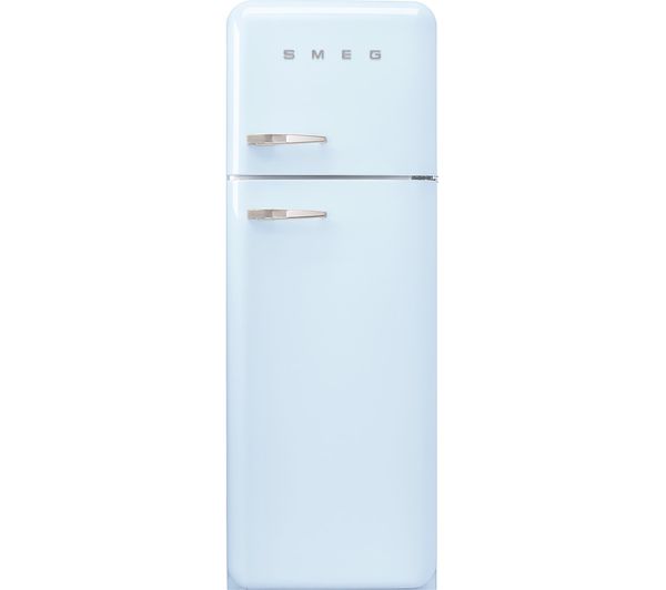 Smeg 70/30 Fridge Freezer Pastel Blue | FAB30RPB5UK