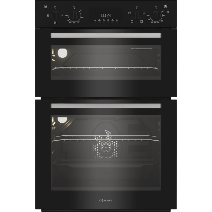Indesit 69/36L Electric Fan Double Oven | DII10