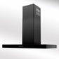 Luxair 110cm Cooker Hood - Flat - Black | LA-110-FLT-BLK