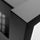 Luxair 110cm Cooker Hood - Flat - Black | LA-110-FLT-BLK