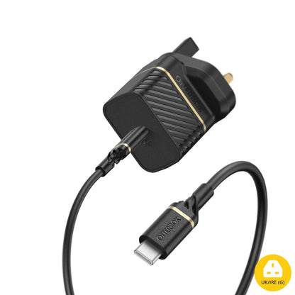 Otterbox USB-C to USB-C 20 W Wall Charger + Cable Fast Charge | Premium Kit | 78-80481