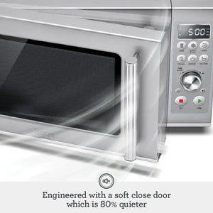 Sage The Compact Wave Soft Close Microwave | SMO650SIL4GEU1